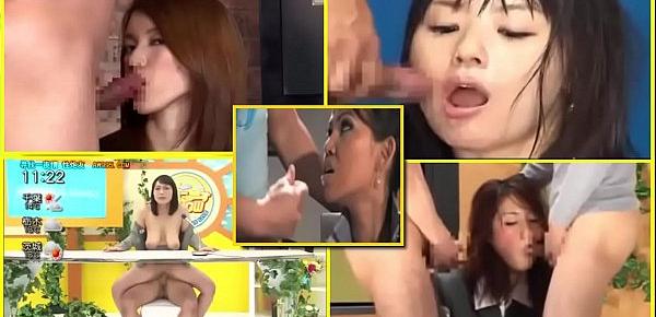  BUKKAKE JAPANESE TV NEWSREADERS,PRESENTERS, FACIAL CUM - 1